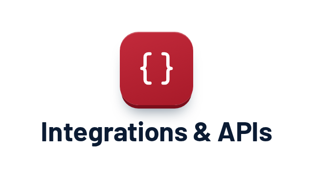 System integrations and REST APIs